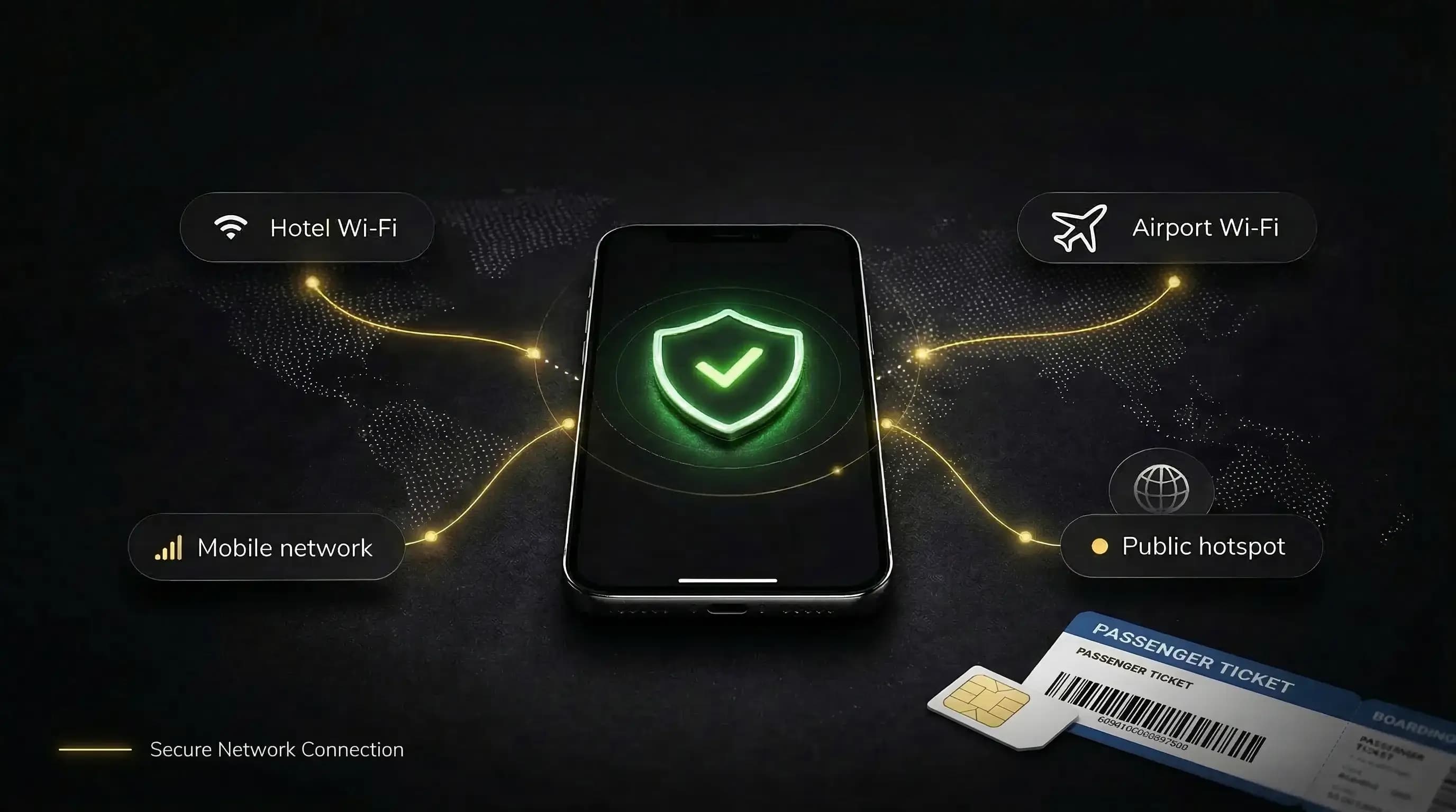 ClickVPN отправляет часть трафика через VPN, а часть напрямую